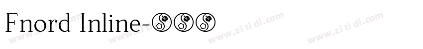 Fnord Inline字体转换
